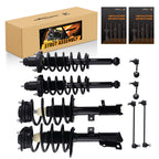 8x Struts with Spring & Sway Bar Links for Chrysler Sebring (2007–2010)