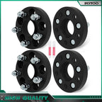 4X 1" Hub Centric Wheel Spacers 5x108 12x1.5 for Ford Thunderbird Escape (2000–2005)