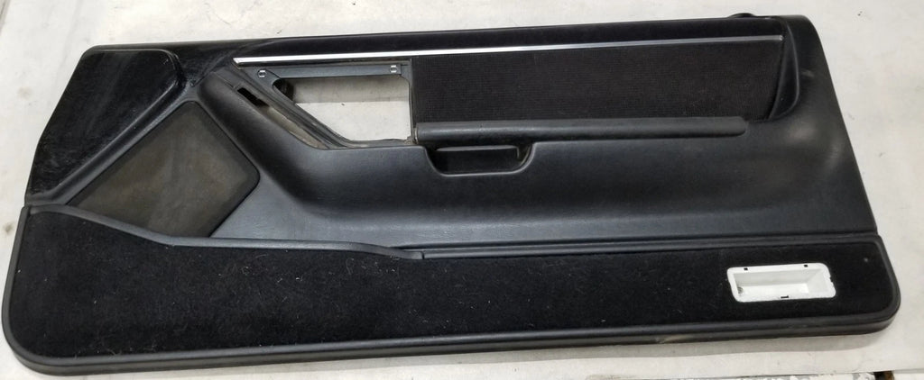 RH Door Panel for Thunderbird Cougar (1989–1990) Black Cloth Insert