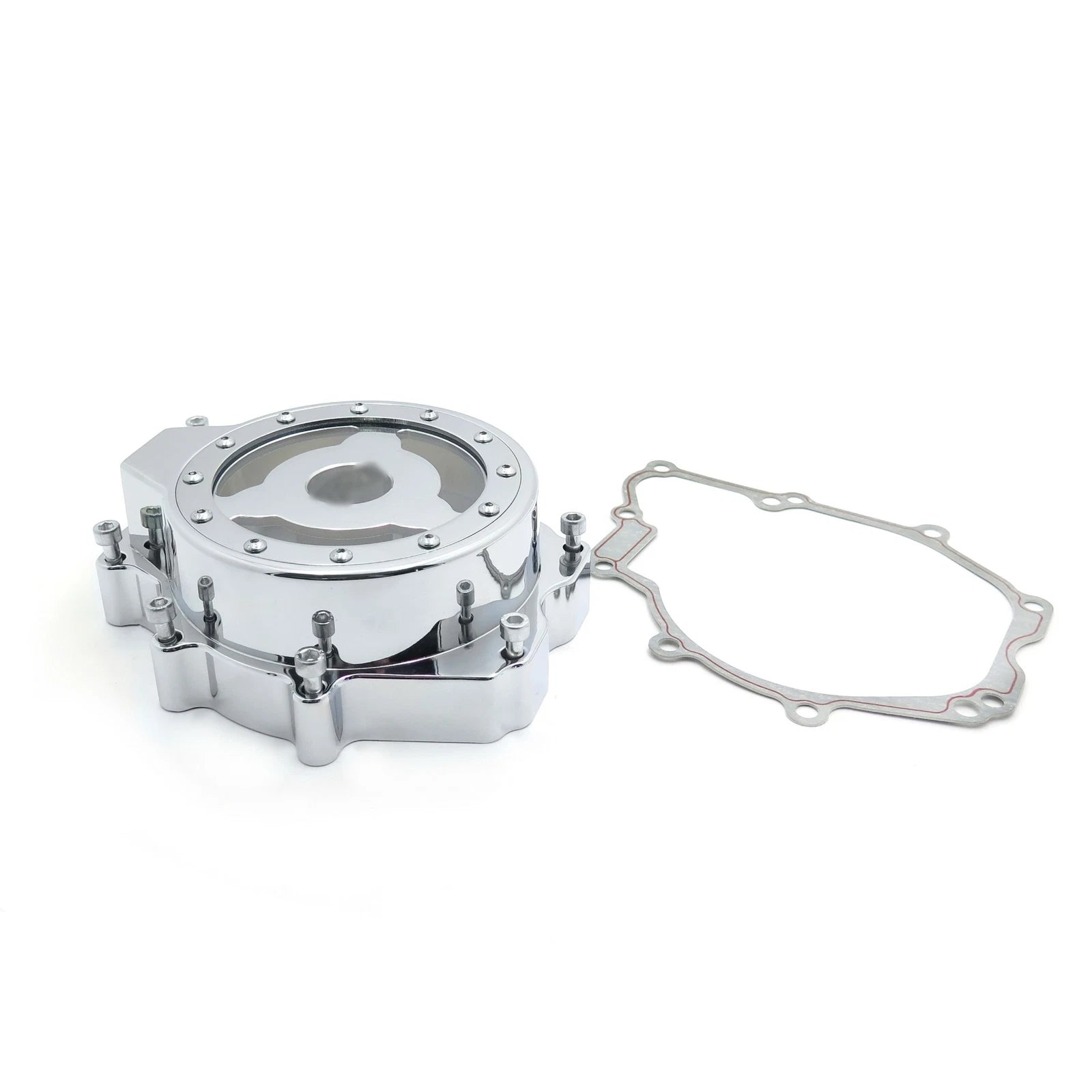 Chrome Stator Engine Cover for Yamaha YZF R6S (2006), YZF R6 (2003–2006)