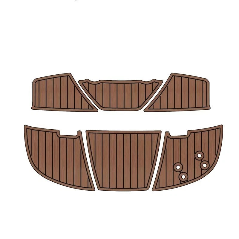 EVA Faux Foam Teak Floor Mat Pad for Bayliner 185 (2012)