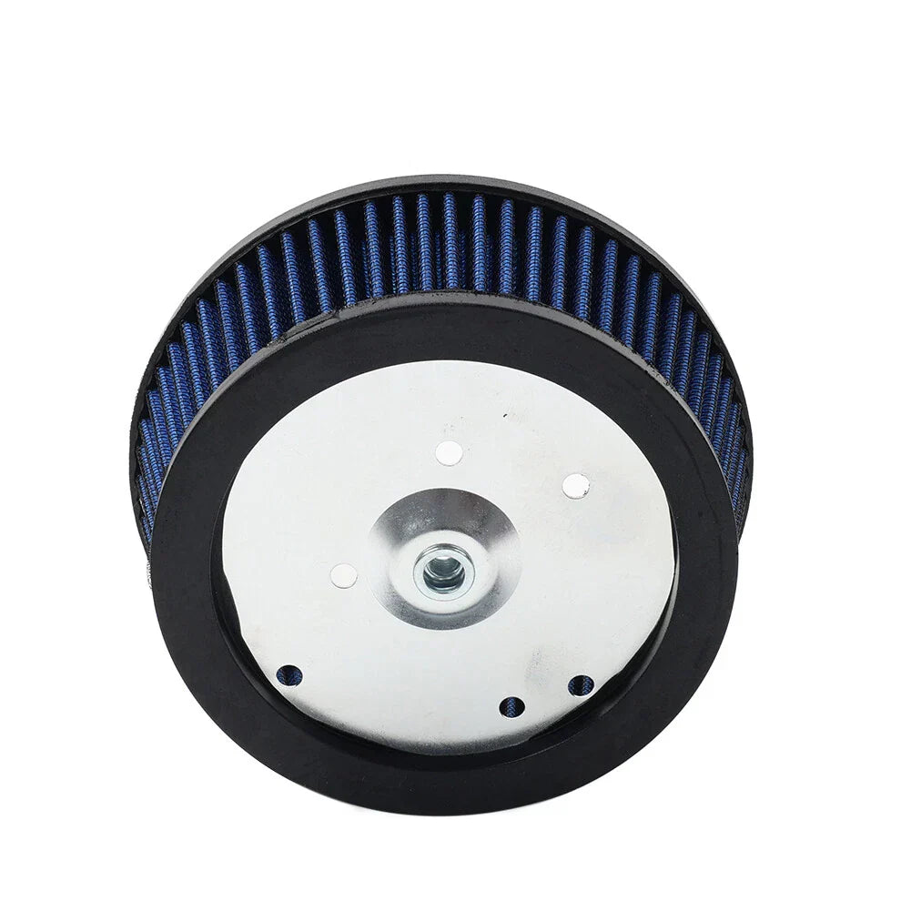 Blue Air Cleaner Filter for Harley Dyna, Softail, Touring (1999-2017)
