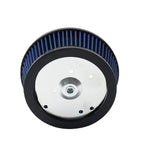 Blue Air Cleaner Filter for Harley Dyna, Softail, Touring (1999-2017)