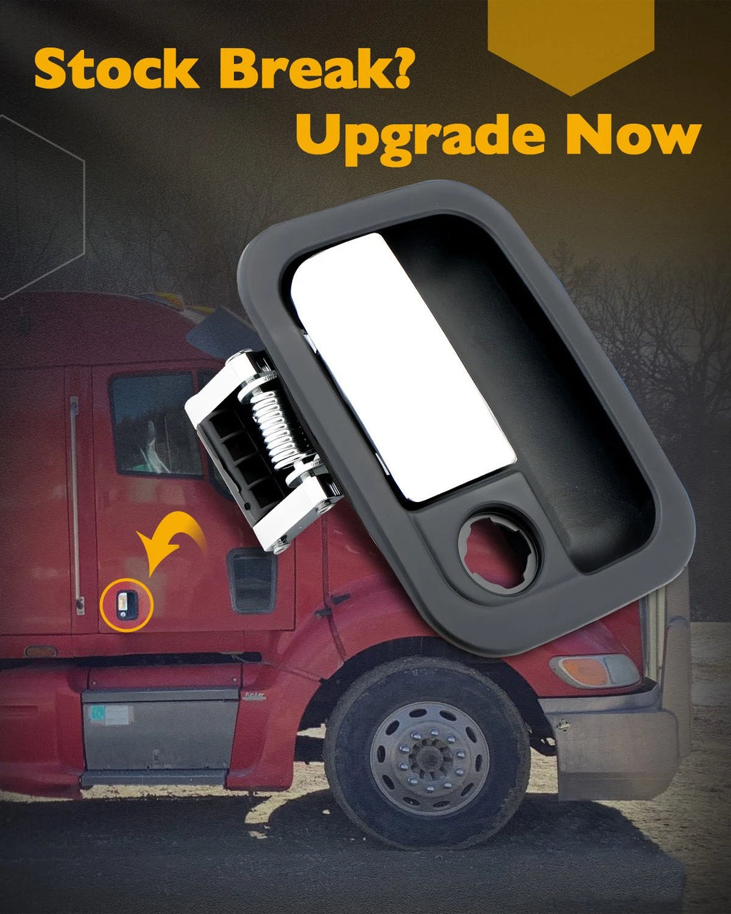 Exterior Door Handle for Kenworth Peterbilt (2005-2025)