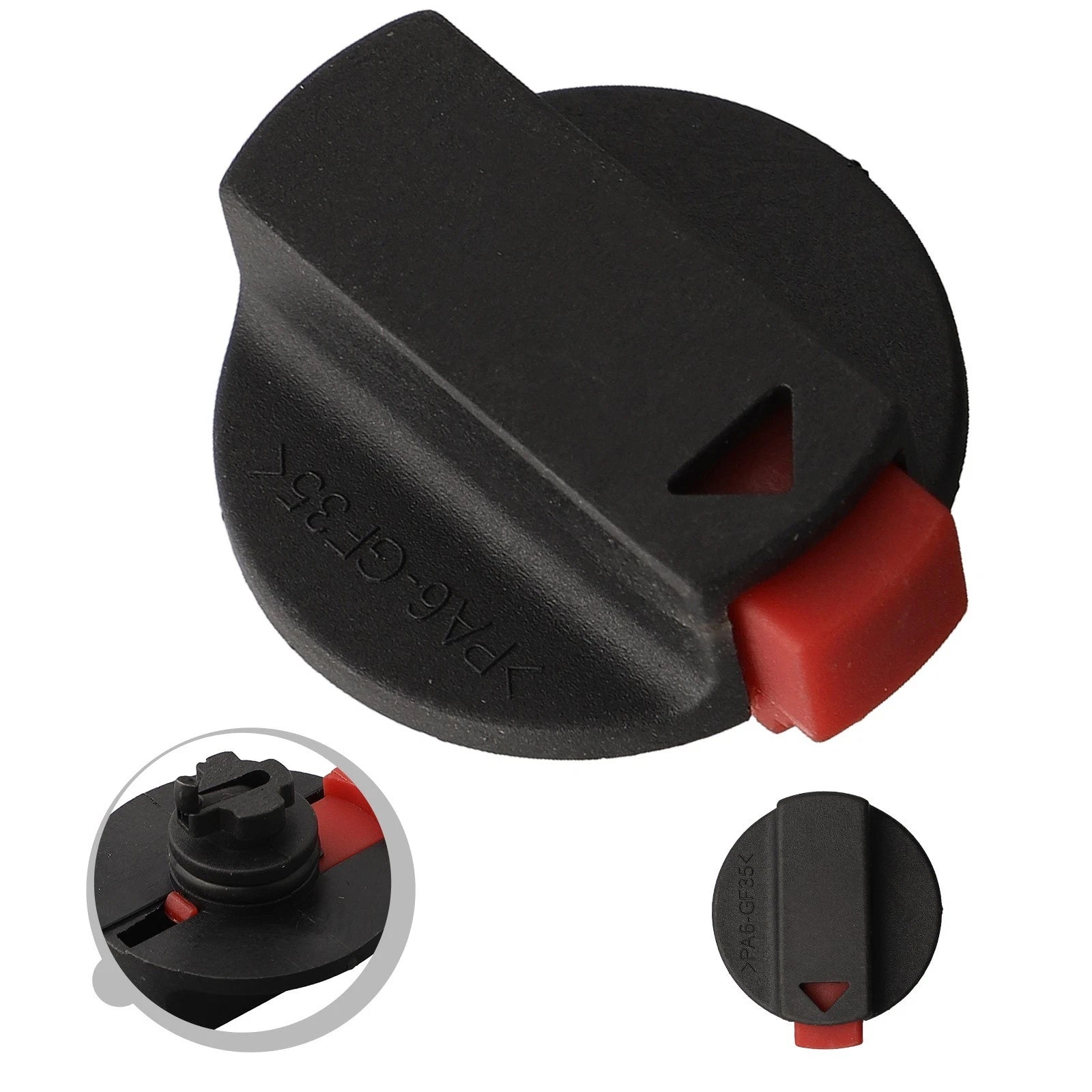 Shift Switch Hammer for - 0.6" Install Hole, Black/Red