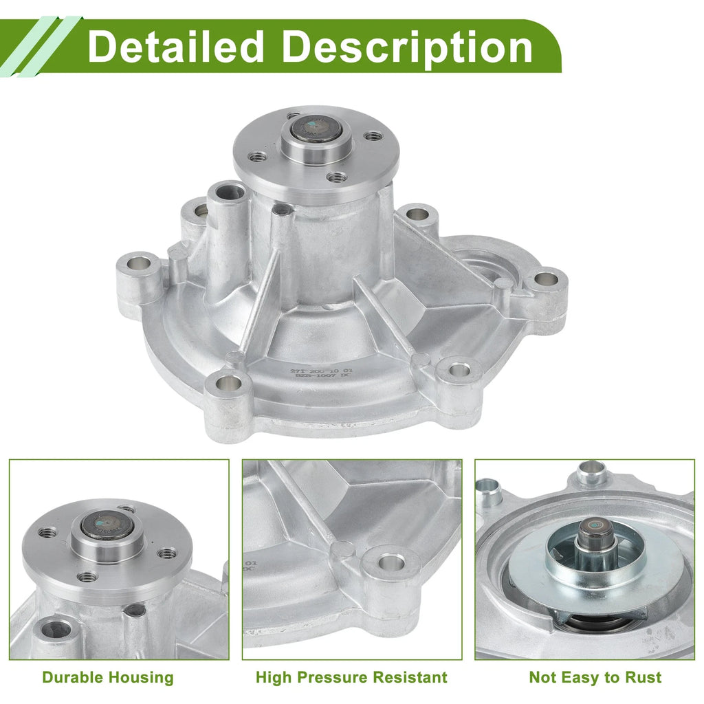 Engine Water Pump for Mercedes-Benz CLK200 A209 C209 (2002–2010) No.2712001001