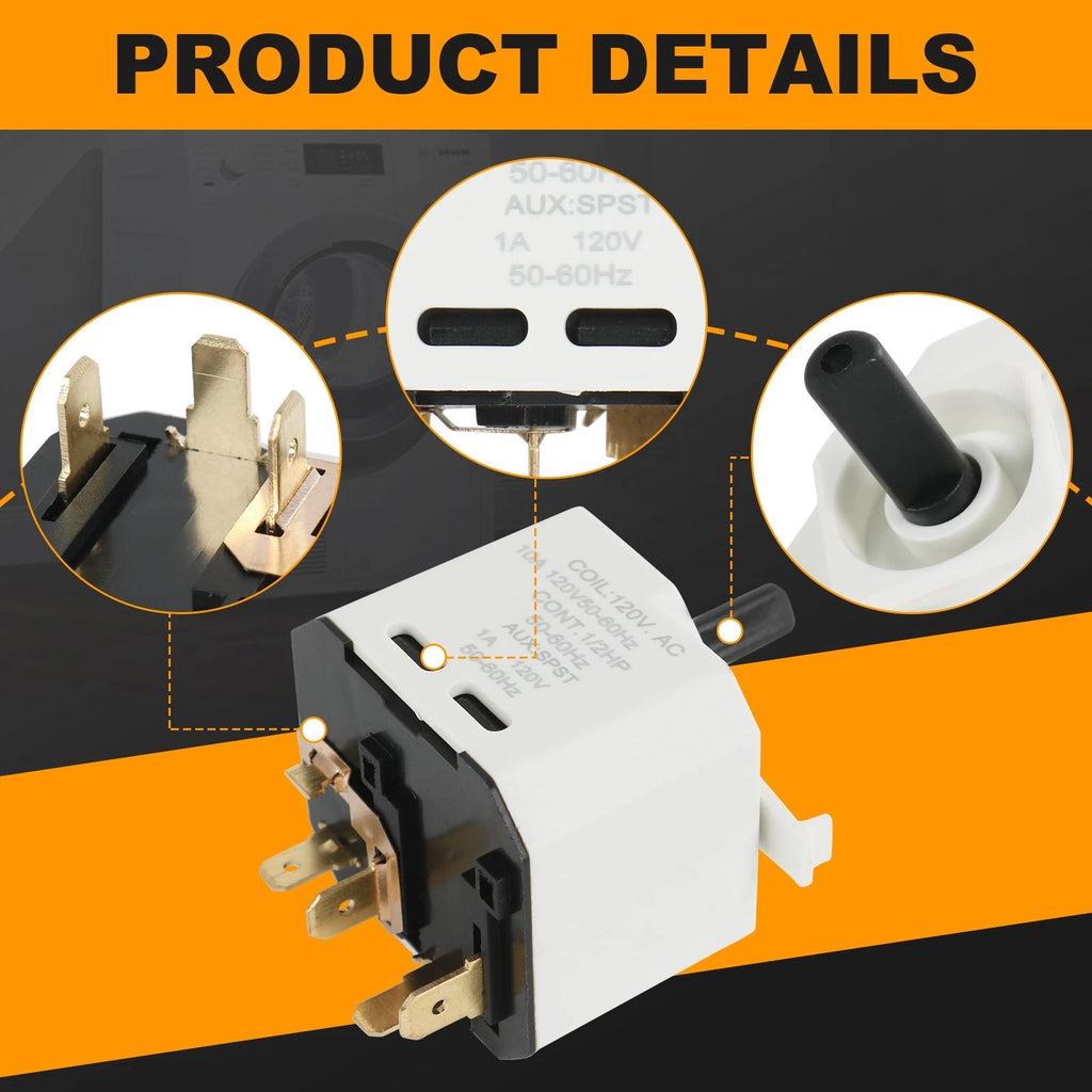 Dryer Push to Start Switch for Whirlpool