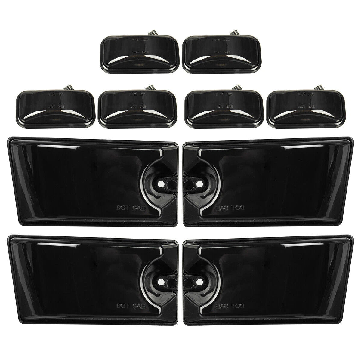 10PCS LED Cab Roof Light Marker for Hummer H2 SUT (2003–2009)