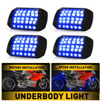 4X 36-LED Underbody Light Bars for Universal Fit (Most Cars & Trucks)
