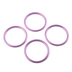 4x Air Condition Vent Outlet Trim Rings for Audi A1 S1 2010-2018 Purple