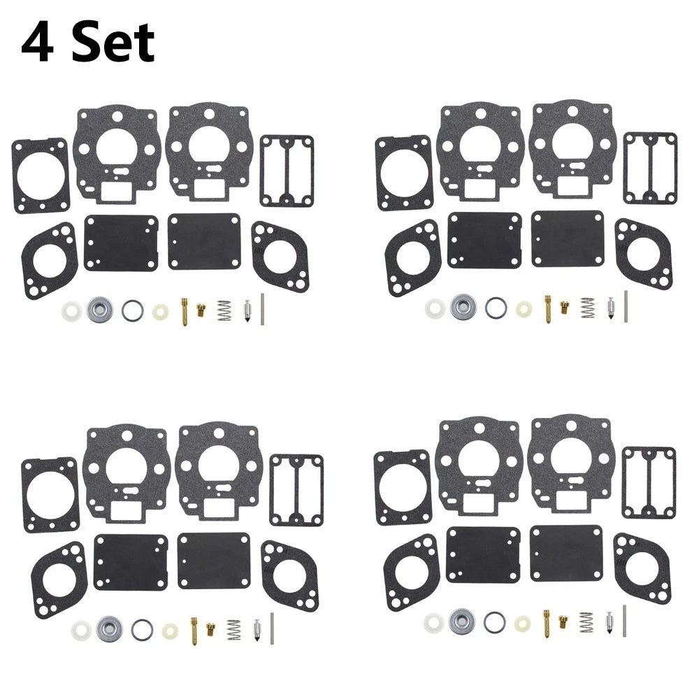 4X Carburetor Gasket Kit for B&S (693503, 422707, 422777, 42B707, 42D707)