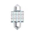 Ultra Blue 12-SMD LED Bulbs for Interior Map Dome Lights (DE3175-DE3022)