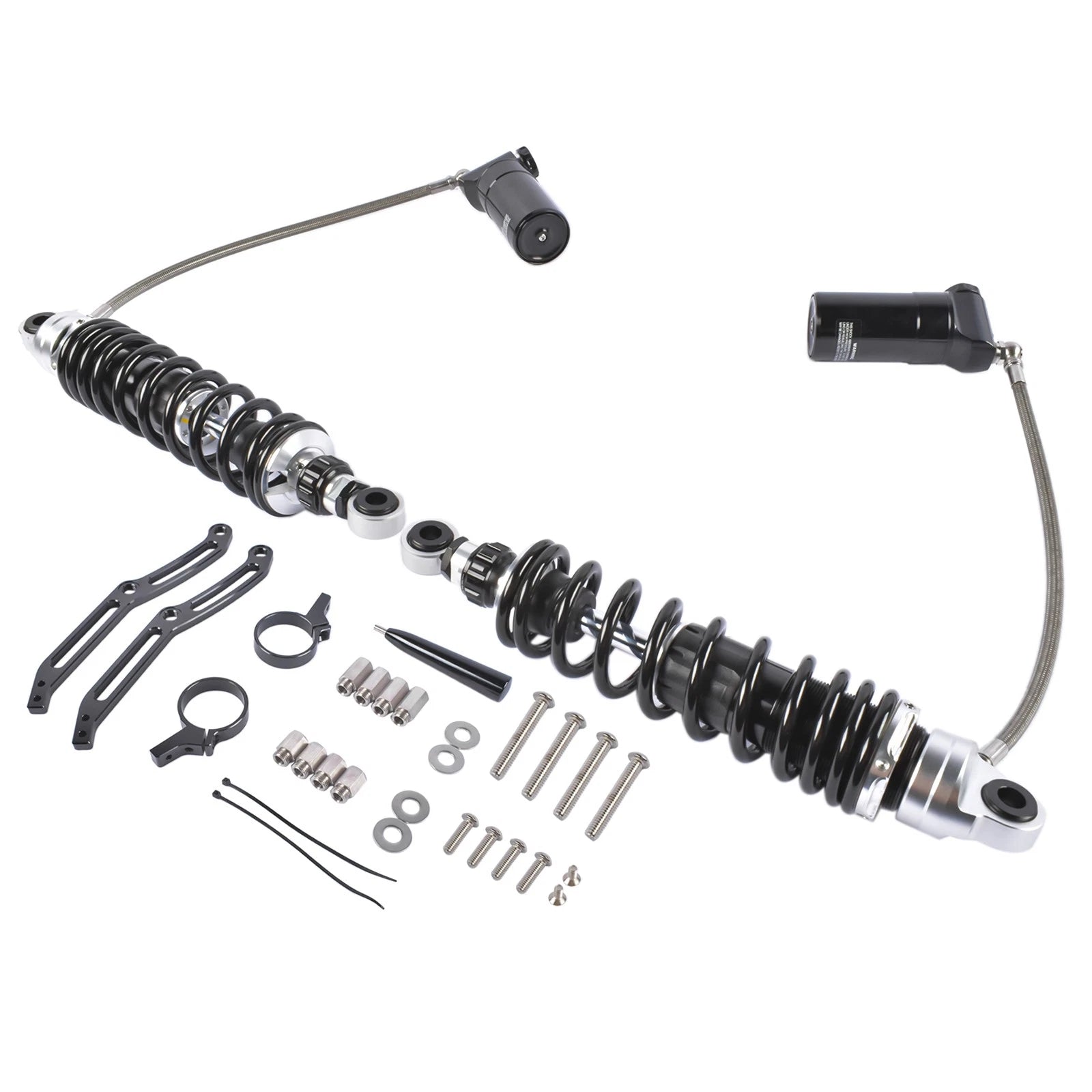 Adjustable Remote Reservoir Rear Shock Absorbers for Harley Electra Glide (2014–2024)