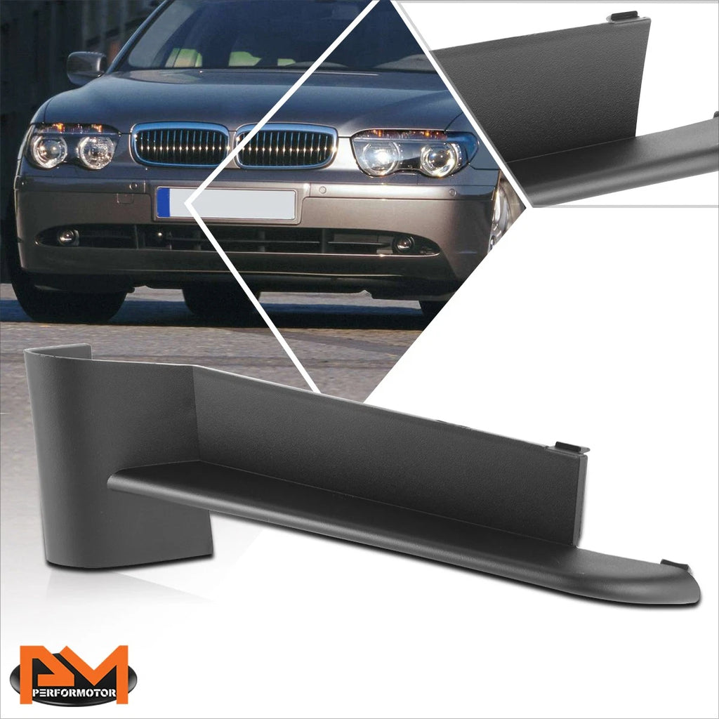 Fog Light Cover for BMW 745i 760i (2002–2005) Left Side Black