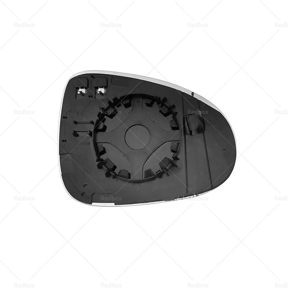 Heated Convex Mirror Glass w/ Base for VW Touareg 7P (2007–2018) Left