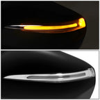 Memory Heated Turn Signal Blind Spot Side Mirror Left for Santa Fe Sport (2013–2018)