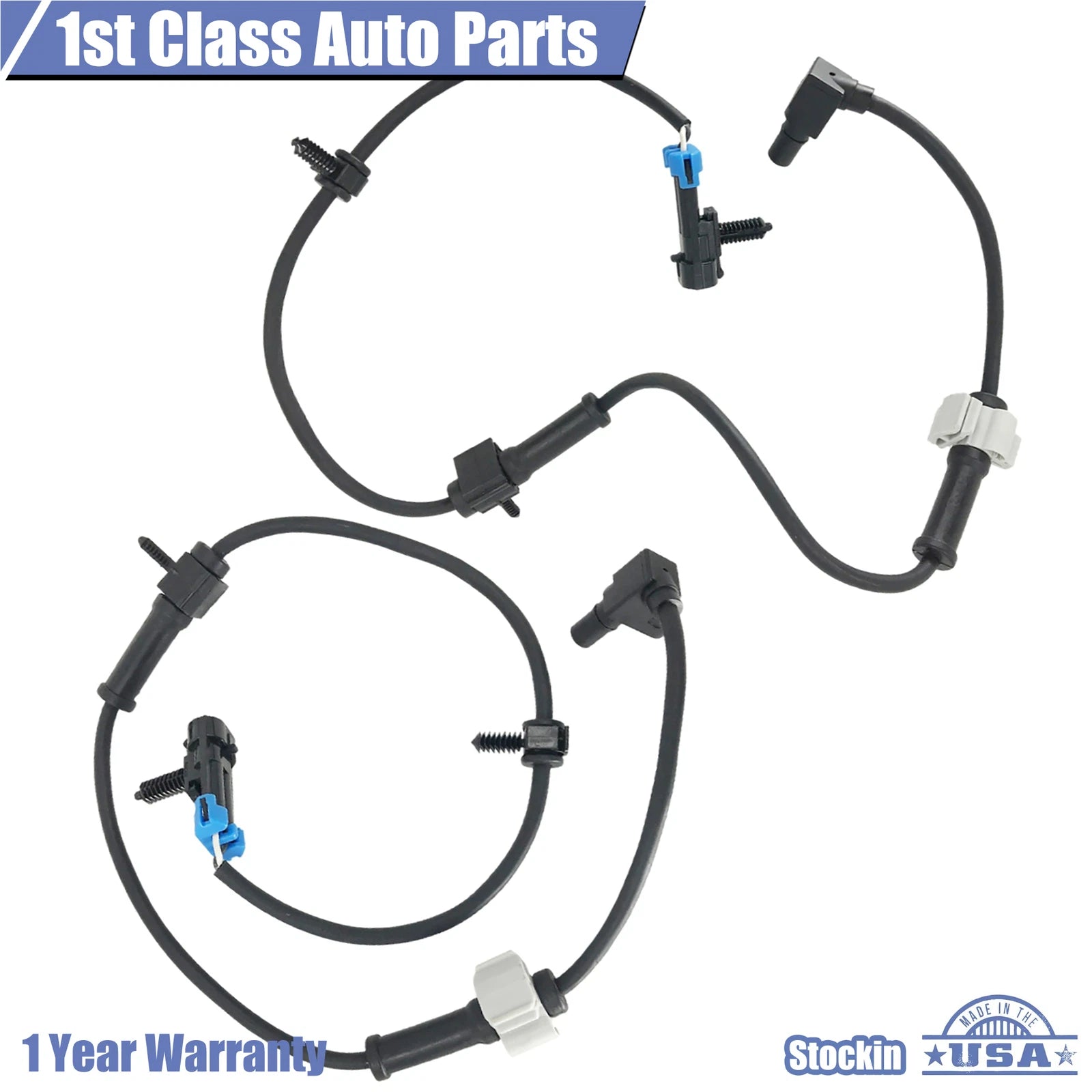 Set of 2 ABS Wheel Speed Sensors for Express 1500