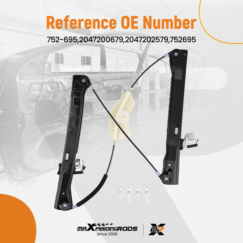 Front Right Window Regulator for Benz C300 E250 E350 E550 (2008-2016)