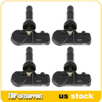 Set of 4 Tire Pressure Monitoring Sensors for Cadillac Chevrolet GMC