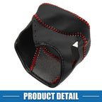 Gear Shifting Knob Cover for Nissan Rogue (2021–2023) PU Leather Black Red