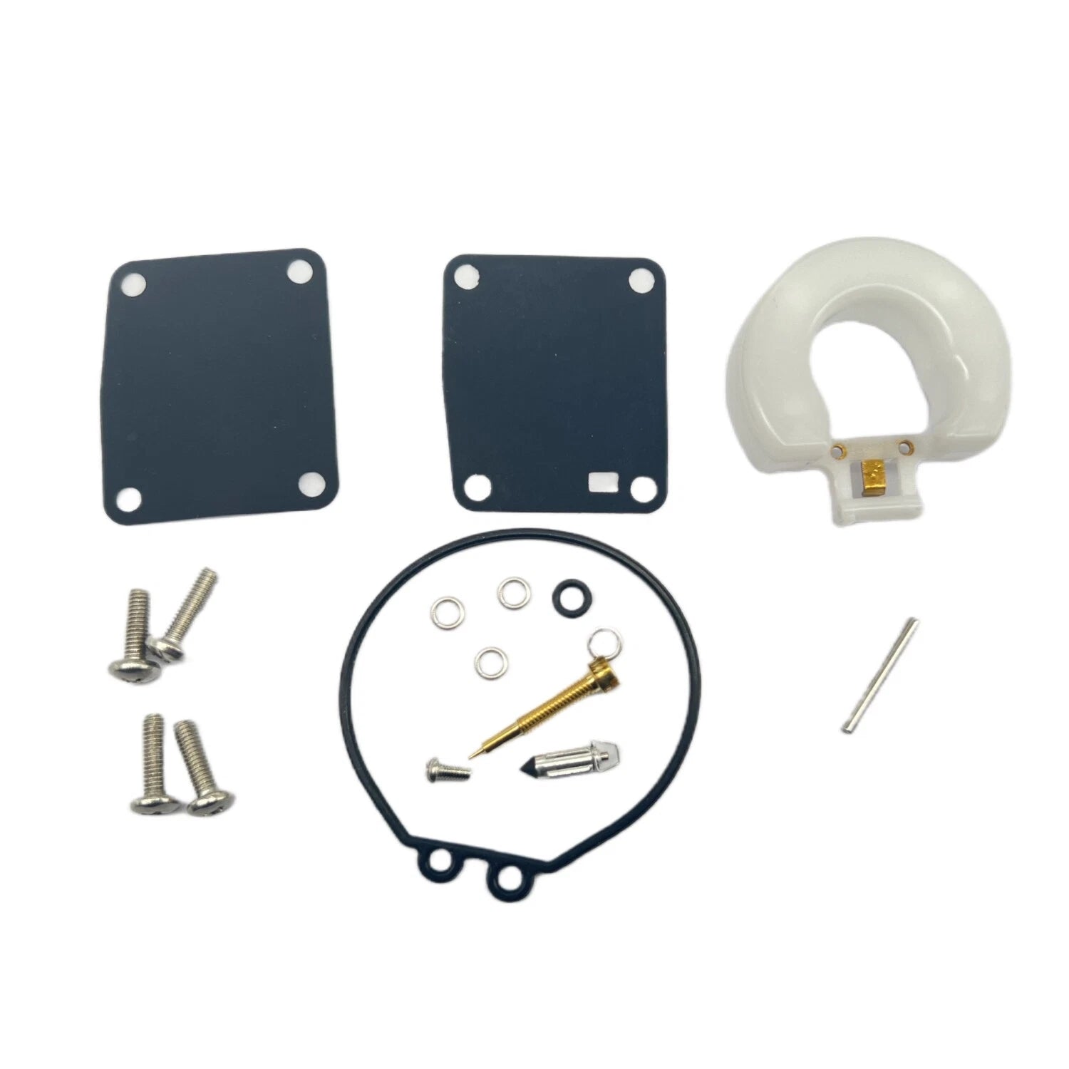 Carburetor Repair Kit for Yamaha 2 Stroke 6HP 8HP Outboard Motor (6N0-W0093-00)
