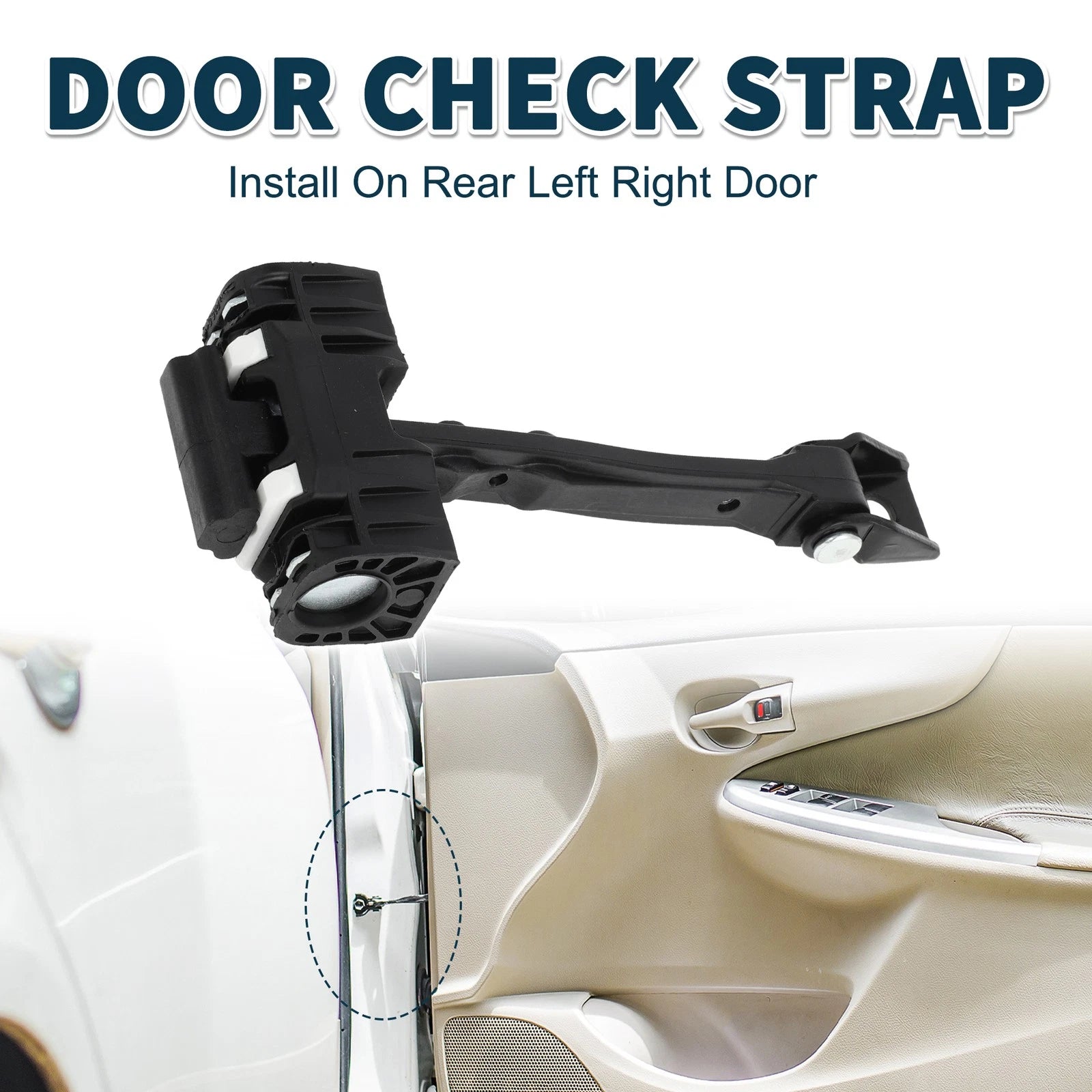 Door Check Strap Stopper No.5C6839249C for Volkswagen Jetta IV (2010–2017)