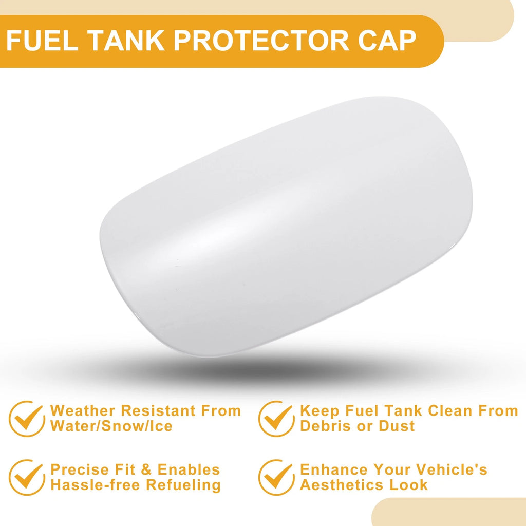 Fuel Tank Door Cap for Mercedes-Benz C180 C200 (2015–2021) No. 2057570106 White