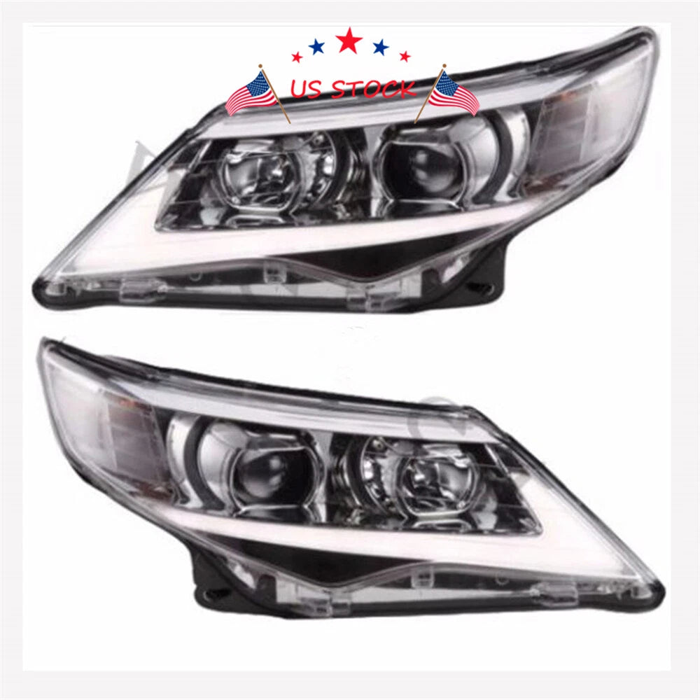 LED Halo Projector Headlights for Toyota Camry (2012–2014)