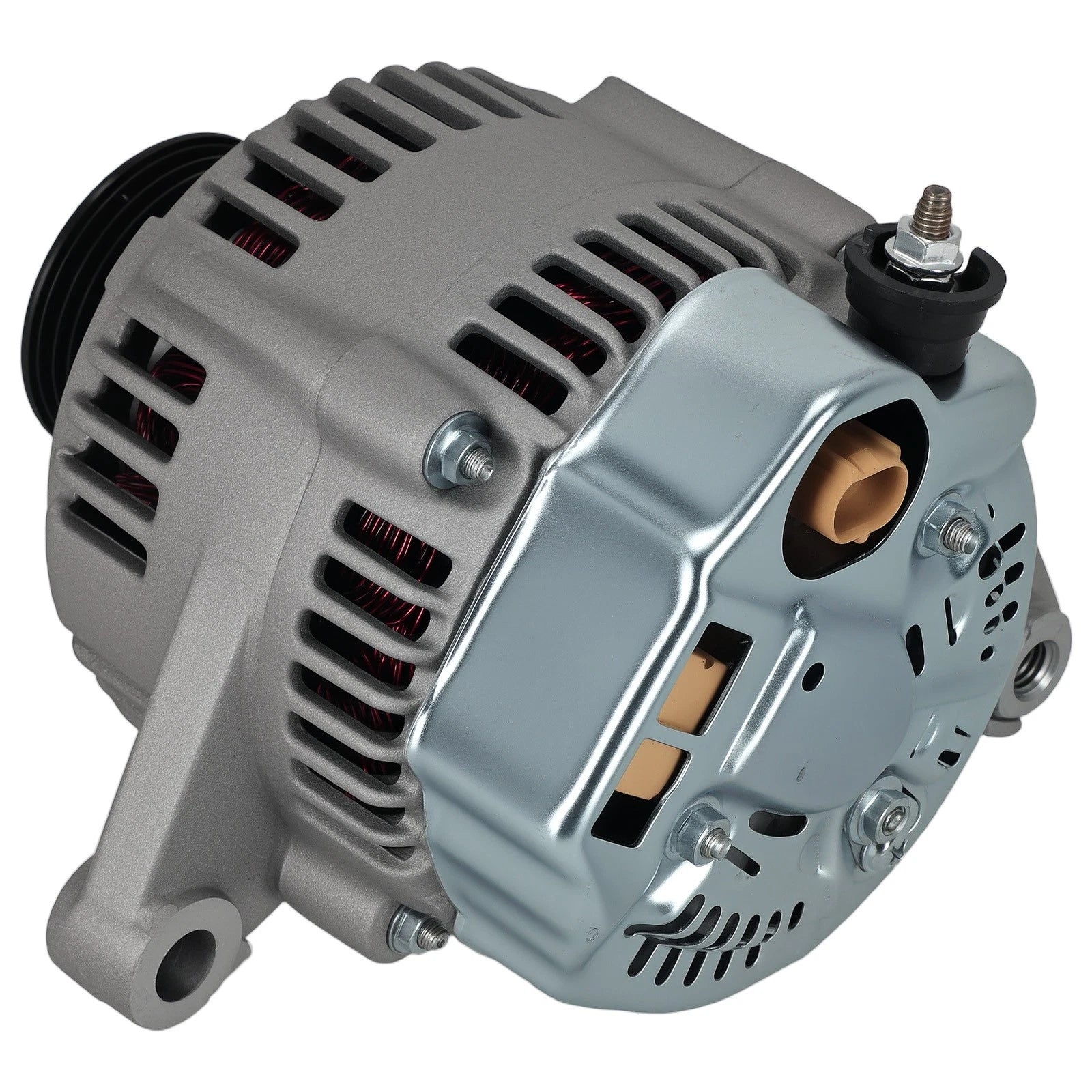 117 Amp Alternator for Jeep TJ L6 4.0L (2001–2006) 56041565AB 56041864AA CW