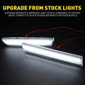 4X AUXITO LED Side Signal Lights for Acura TL (2004–2008)