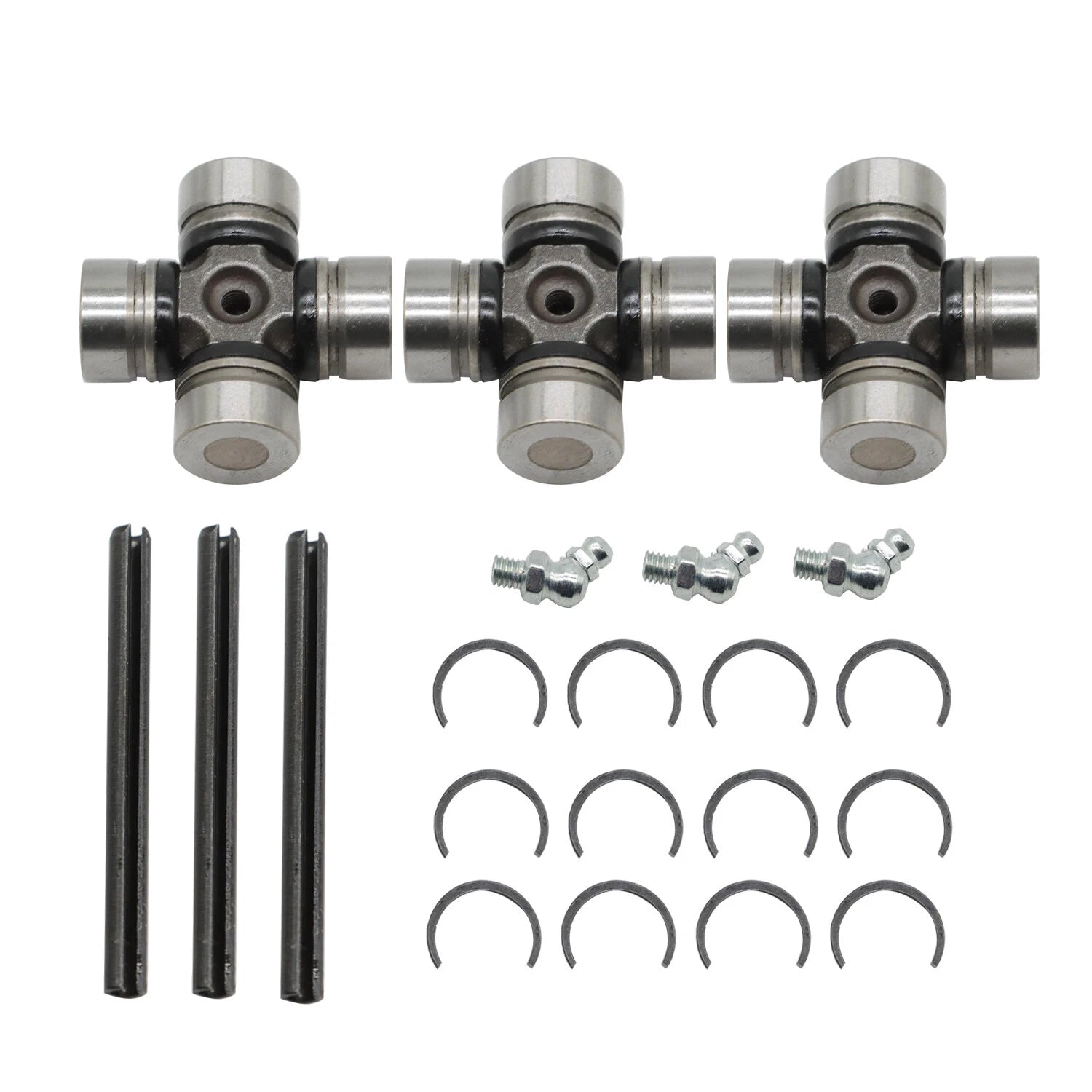 3x Prop Shaft U-Joint for Polaris Ranger Crew 800 900 1000
