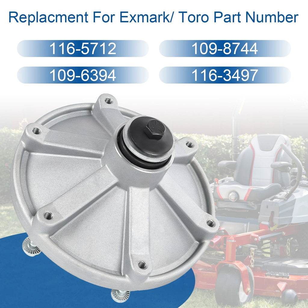 Blade Deck Spindle for Toro Exmark Quest 48" 52" (Fits 116-5712 109-8744)