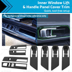 Inner Window Lift Handle Panel Cover Trim for Mitsubishi Triton (2023–2025)