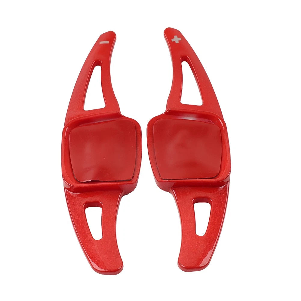 Steering Wheel Paddle Shifter Extension for VW Golf 8, Atlas, Sharan, CC (2020–2023) Red