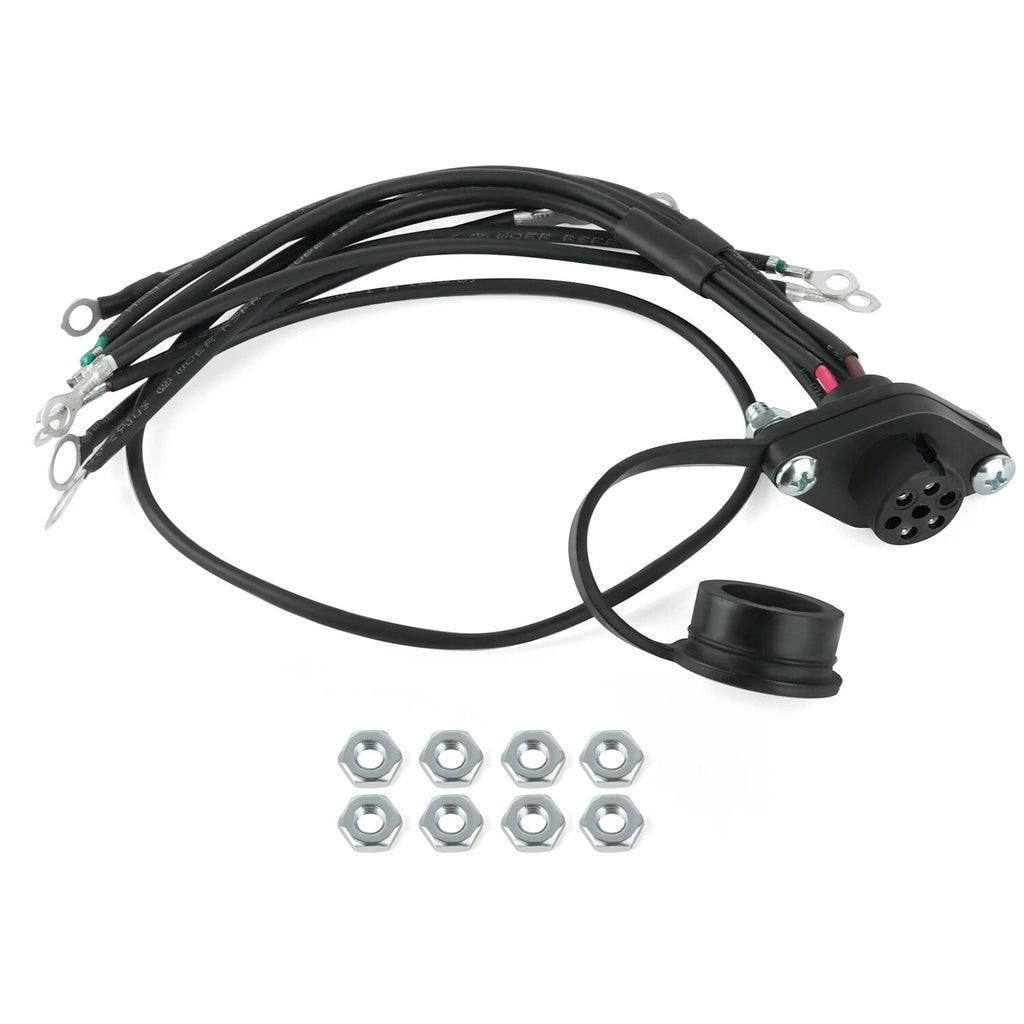 5-Prong Replacement Socket Receptacle Harness Kit for