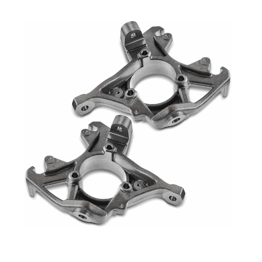 Pair Front Steering Knuckles for Jeep Grand Cherokee Wrangler (1993-2004)