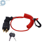 Ignition Switch & Lanyard for OMC Johnson Evinrude (1996–Present)