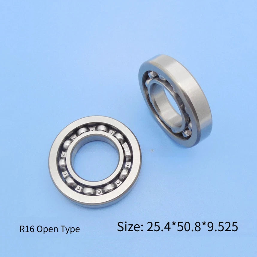 R16 Open Design Ball Bearing 25.4x50.8x9.525mm for Automotive Applications