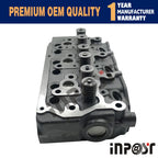 Cylinder Head Assembly for Mitsubishi CAT 302.5C 303CR 303SR (S3L S3L2 S3L-2)