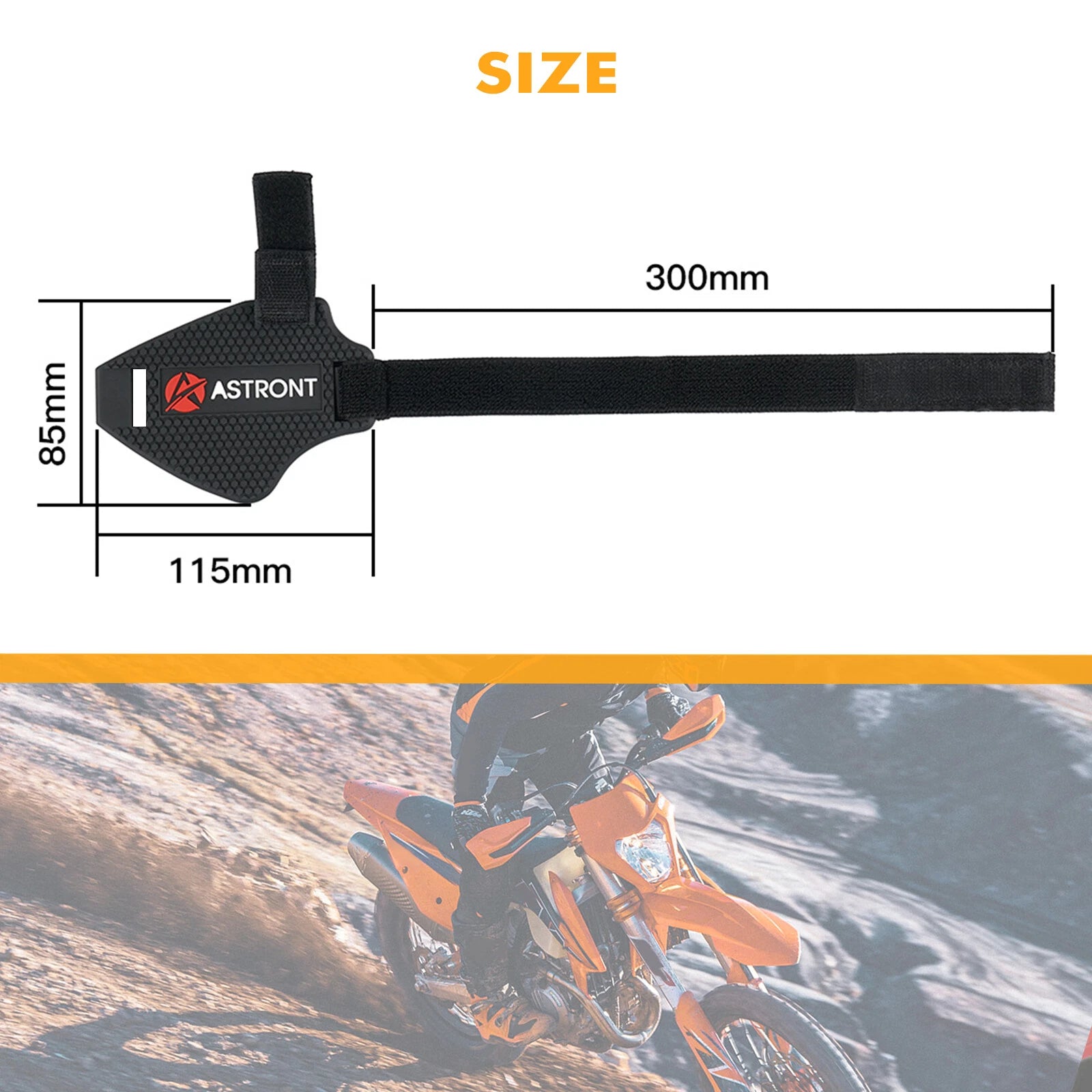 Shift Shoe Protector Pad for Motorcycle (Universal Fit)