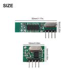 433MHz Superheterodyne RF Receiver Transmitter Module for Automotive Use
