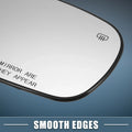 Heated Mirror Glass Right for Chrysler 200, Dodge Charger (2011-2021)