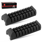 Rubber Foot Peg Rest Set of 2 for Suzuki QuadSport 80 LT80 (1987–2006)