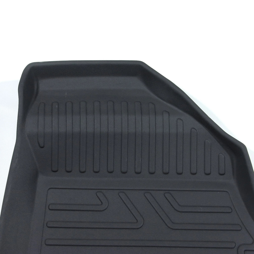 Set of 4 TPE Rubber All Weather Floor Mats for Chevrolet Bolt EV (2017–2023)