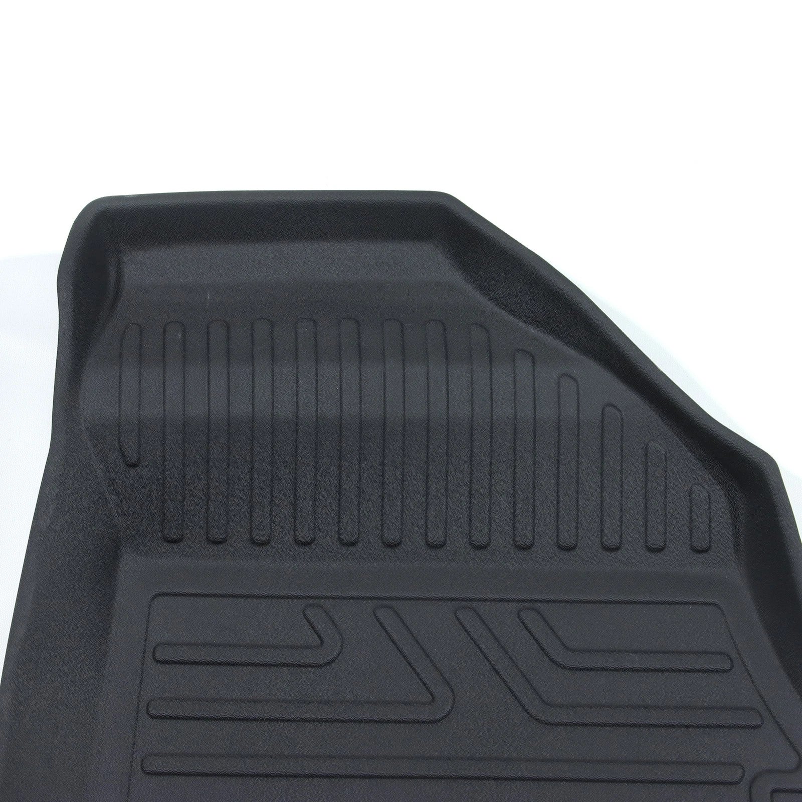 Set of 4 TPE Rubber All Weather Floor Mats for Chevrolet Bolt EV (2017–2023)