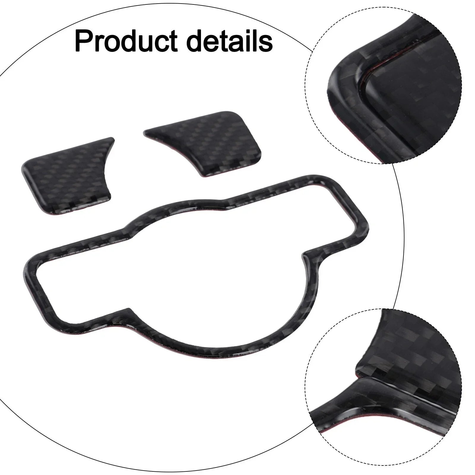 Carbon Fiber Trim for Mercedes-Benz C-Class (2007–2014)