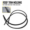 Set of 2 Roof Side Moldings for Honda Civic (1996–2000)