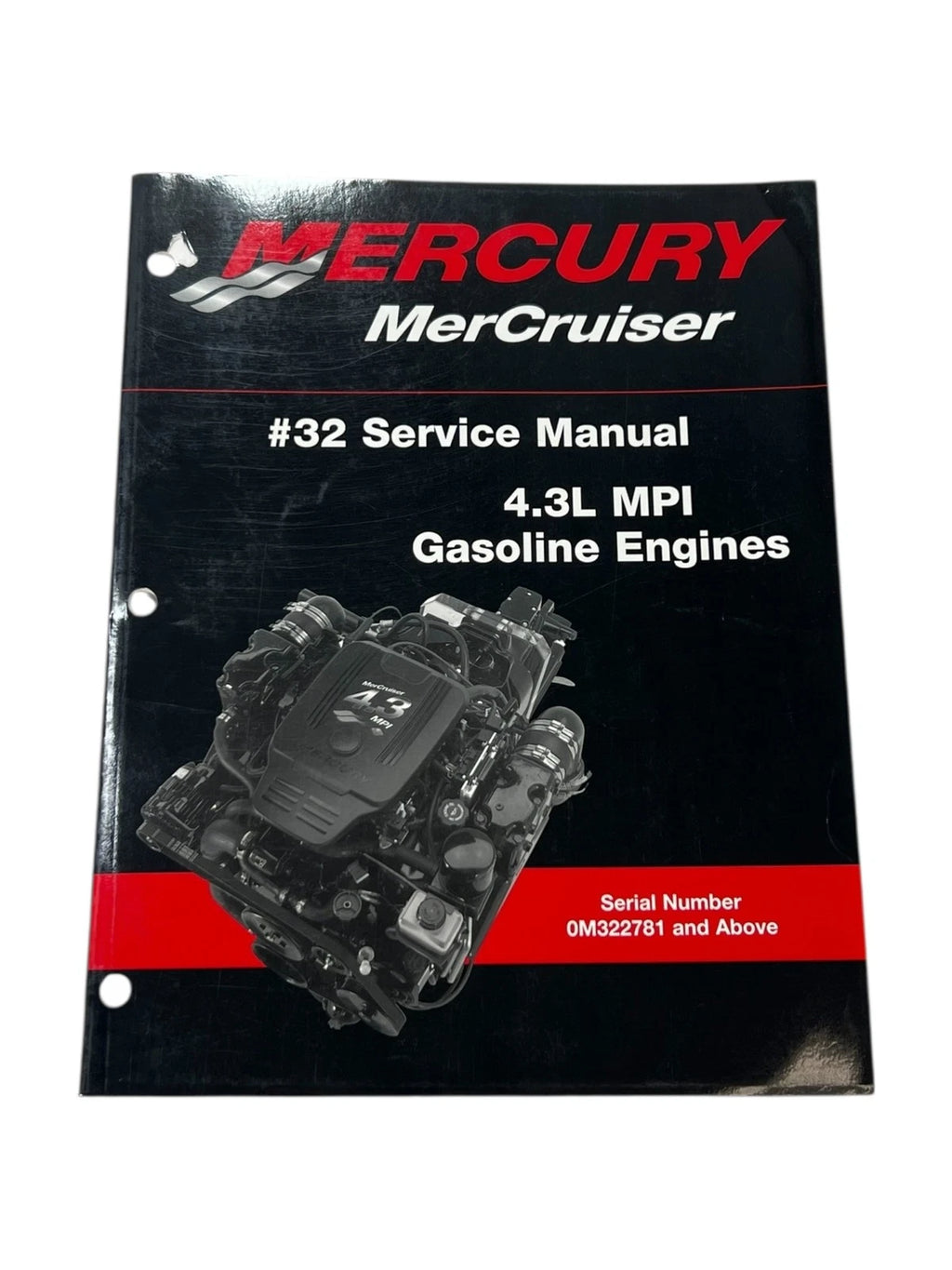 Service Manual for Mercury MerCruiser 4.3L MPI Gasoline Engines (90-864261)