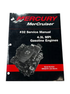 Service Manual for Mercury MerCruiser 4.3L MPI Gasoline Engines (90-864261)