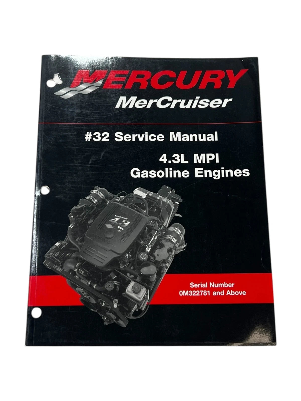 Service Manual for Mercury MerCruiser 4.3L MPI Gasoline Engines (90-864261)
